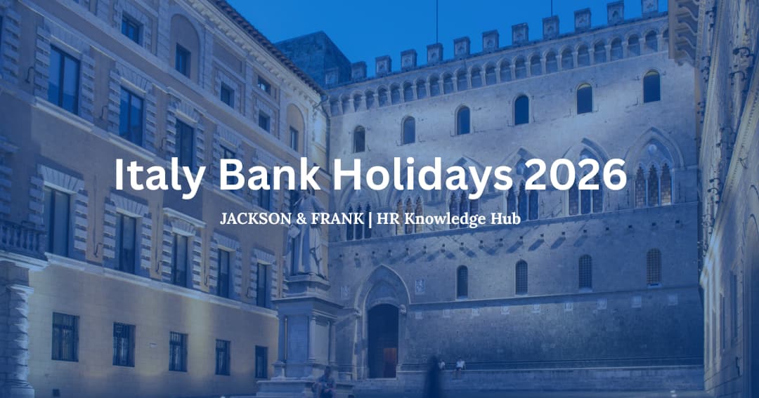 Italy Bank Holidays 2026